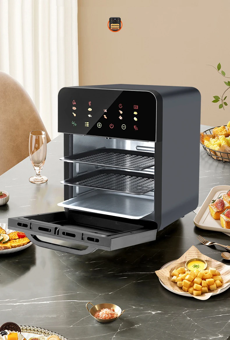 Household Fully Automatic Electric Machine Multifunctional Household New Large Capacity Oil-Free and Low-Fat Air Fryer