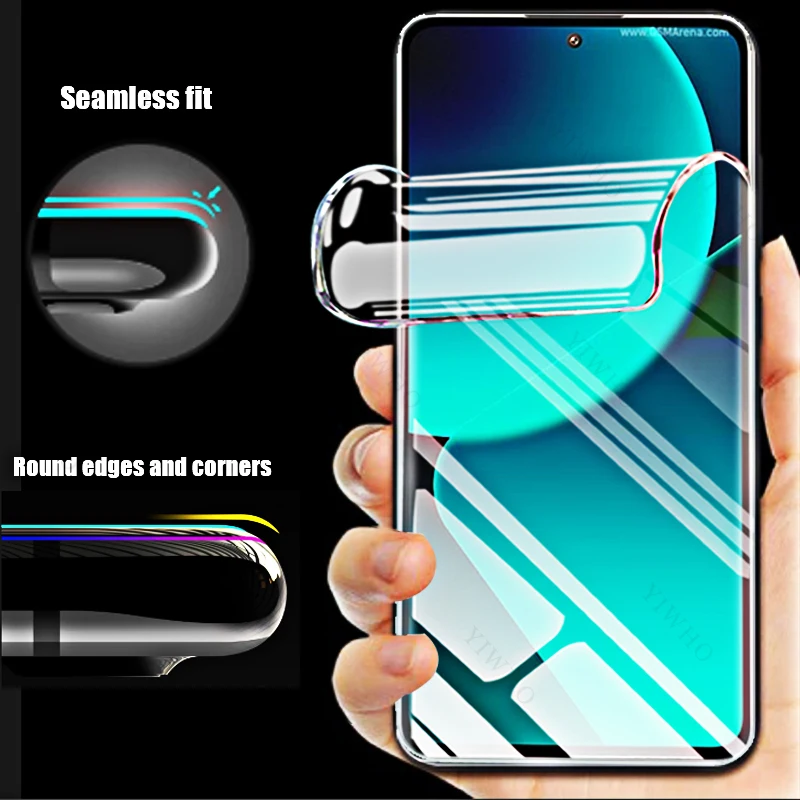 4-1pcs for Xiaomi 13T 12T 11T Pro Screen Protectors HD Soft Hydrogel Film for Xiaomi 13TPro 12TPro 11TPro Anti-Shatter Not Glass