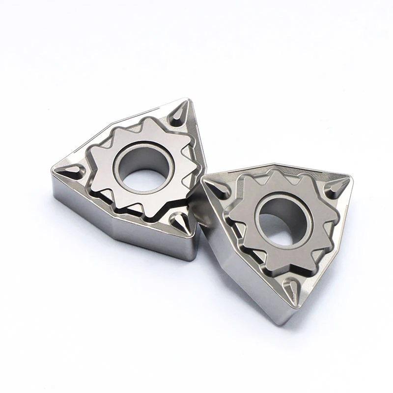 Cermet-Drehmeißel für CNC WNMG080404‑HQ WNMG080408‑HQ Dreieckige Schälförmige Form für Außendrehbearbeitung von Stahl – Detail 5