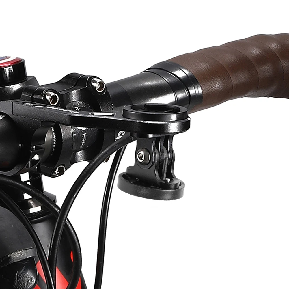 Bicycle Light Holder Adapter Bike Computer Mount for Garmin Gopro Connecting Seat Camera Fixing Base Cycling Front Light Bracket view 5
