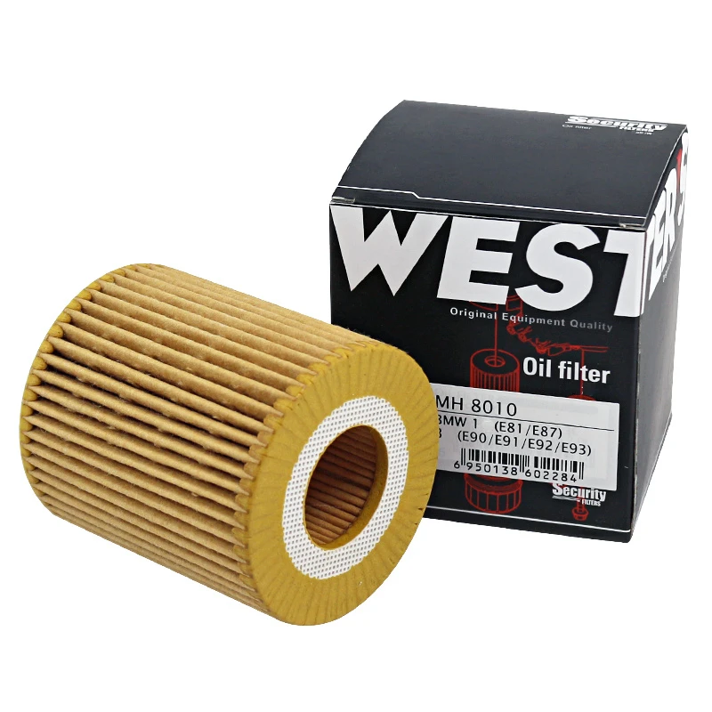 For BMW Series 1(E81 E87) Series 3(E46 E92 E91) Series 5(E60 X1(E84) Z4 Roadster N46B20B WESTGUARD Oil Filter MH8010 11427501676