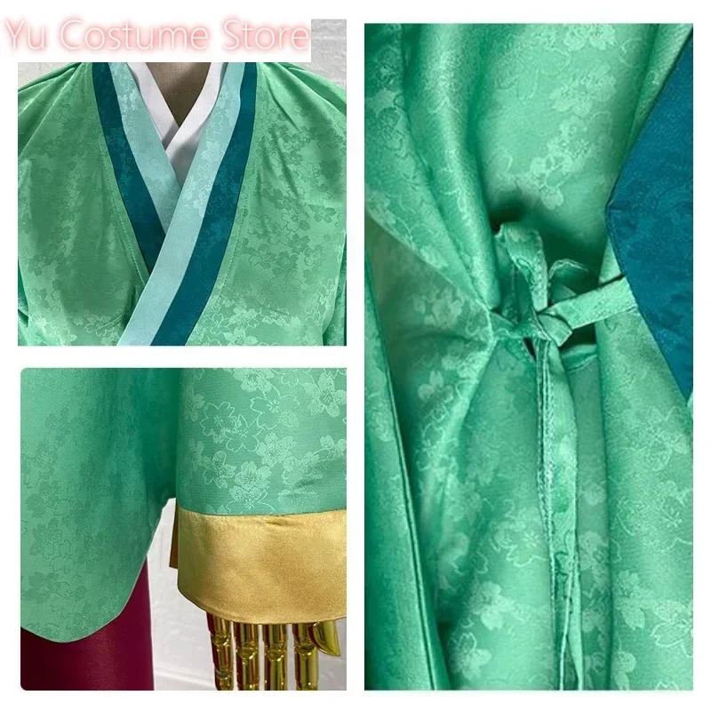 Yu Costume Anime Maomao Cosplay Festa di Carnevale di Halloween per le donne Costume Apothecario Diari Kimono Mao Mao Abiti uniformi