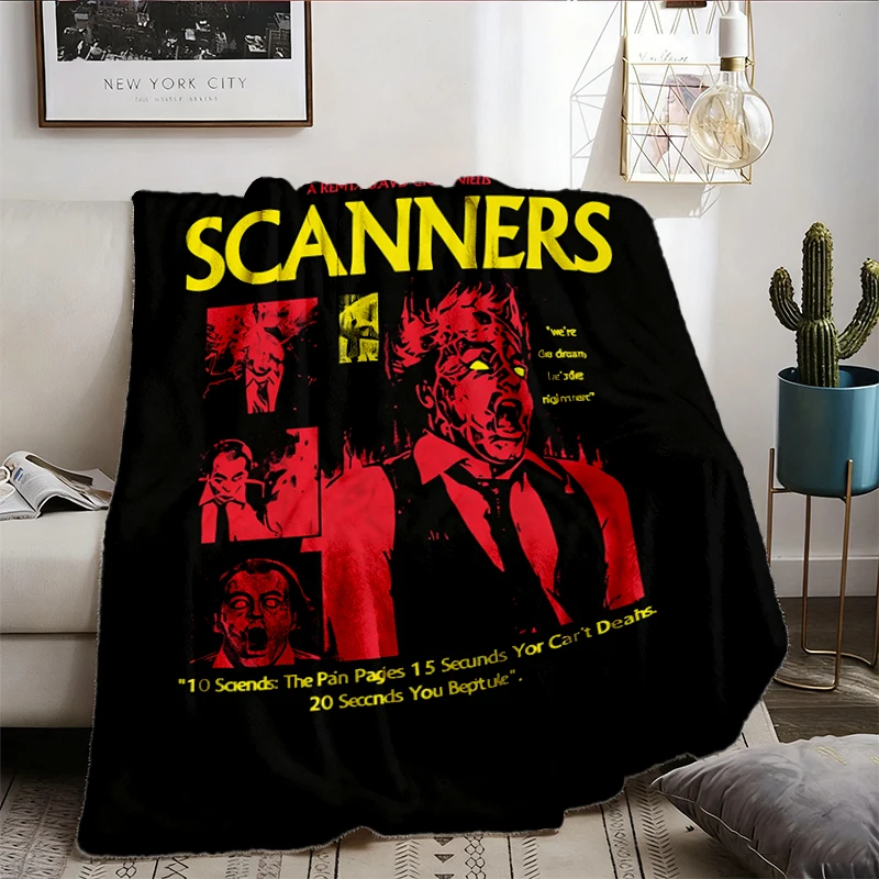 Scanners 1981 Cronenberg Body Horror Sci-Fi Comfy Blanket