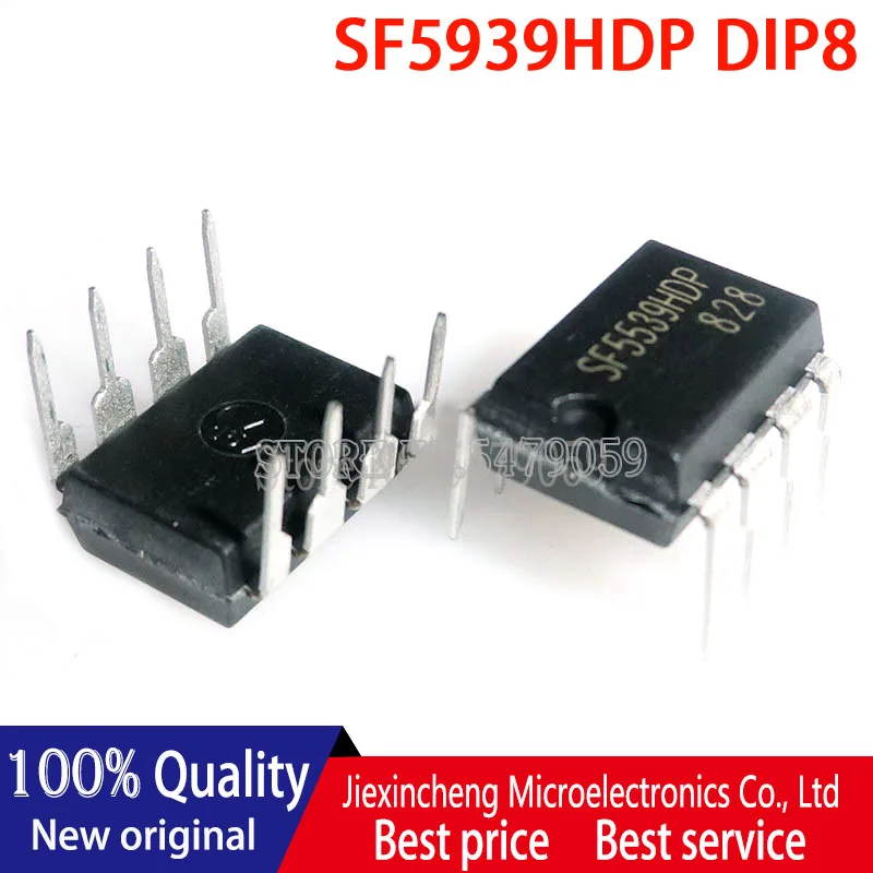 10 sztuk nowy oryginalny SF5539HDP SF5539 DIP8 AC-DC kontroler i regulator