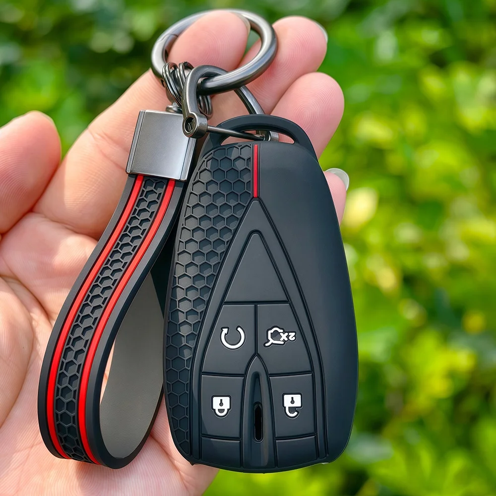 Car Accessories Protector For Changan CS35 Plus CS55 PLUS CS75 Eado UNI-T UNI K Oushang X5 X7 EV Silicone Car Key Caps Holder