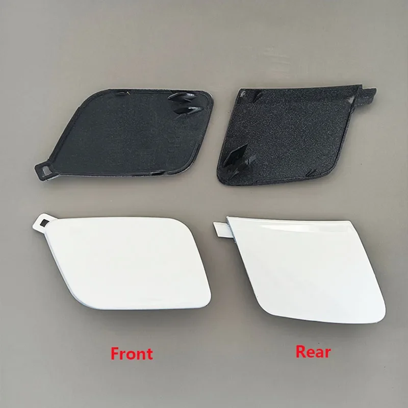 Front Rear Bumper Tow Hook Cover For Volvo V40 2013-2019 Towing Trailer Hauling Eye Cap Lid Direct Fit