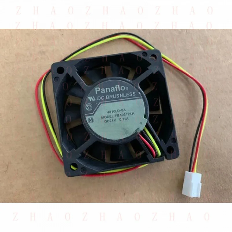 

L+ for Panaflo FBA06T24H 6015 DC24V 0.11A 3-pin inverter cooling fan DC BRUSHLESS