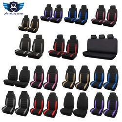 AUTOKING Universal Polyester Fabric Car Seat Covers Fit For Most Car Suv Truck Van Car Accessories Interior  Airbag Compatible