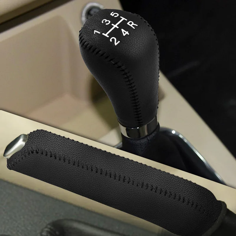 ZTE ليتل النمر الأقوياء Lord86Power LionC3 GX3Gear التحول المقبض غطاء ذراع السرعة واقية مقبض أغطية جلد شيفتر