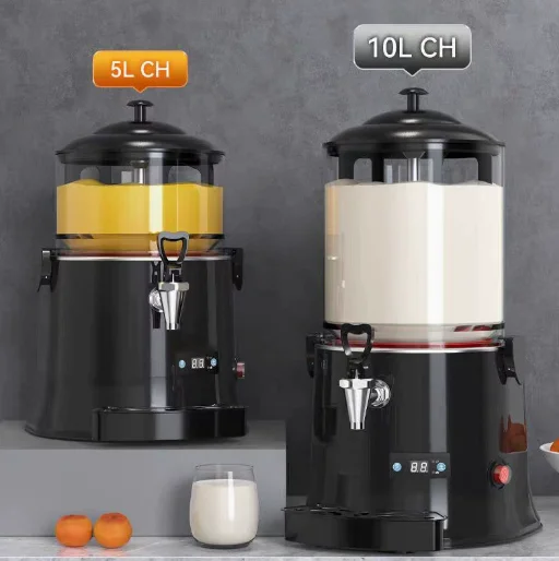 5L/10L Chocolate Melting Machine Hot Chocolate Warmer Beverage Heater for Juice Soy Milk DIY Commercial