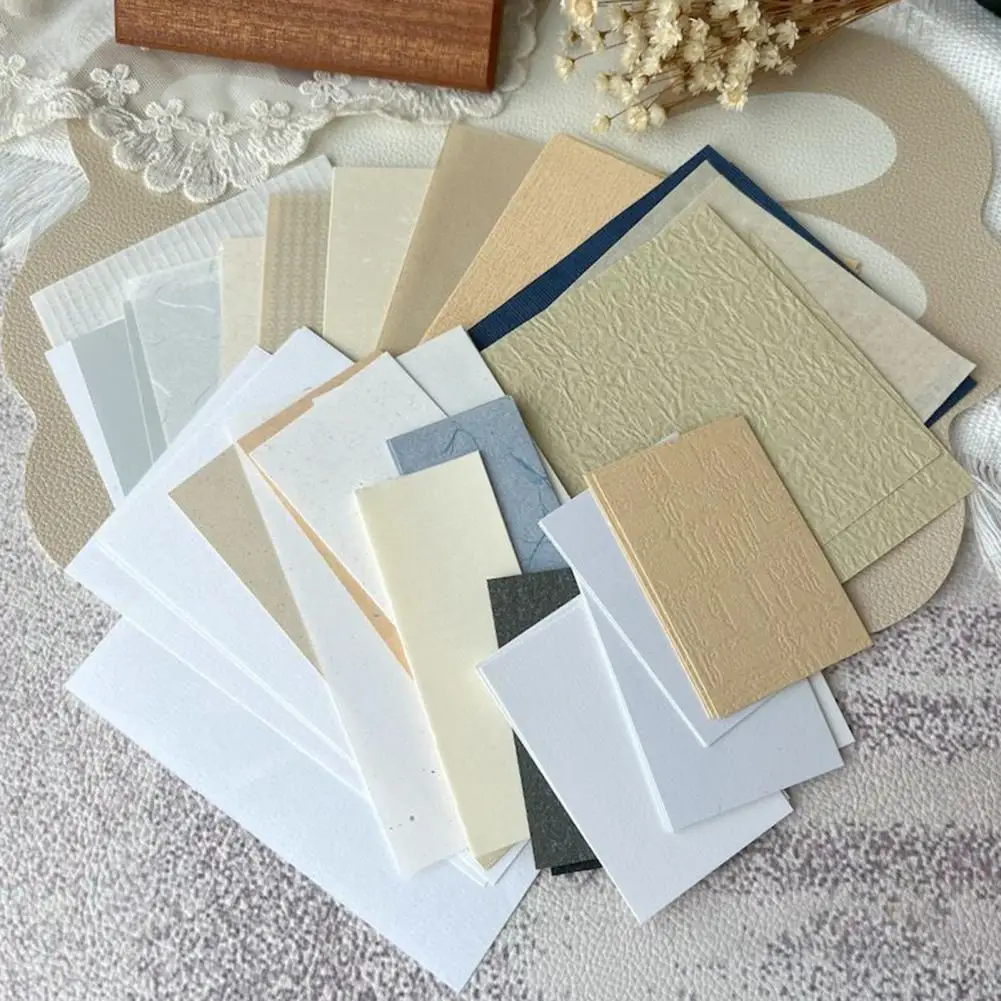 ヴィンテージスクラップブッキングペーパー、DIYアートクラフトプロジェクト、カード作成、理想的な特別シートキット、a5、セットあたり30個