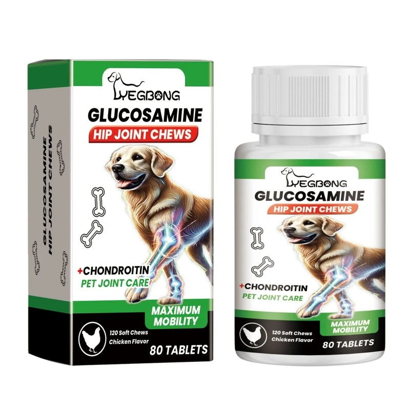 Mobility Improvement Dog Joint Support Tablets with Glucosamine and Chondroitin Dropsale