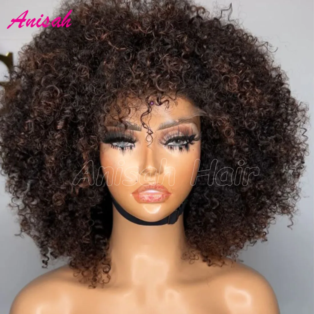 

Kinky Curly Hair Wig Full 13x4 13x6 Lace Frontal Wig Human Hair Vietnamese Highlight Colored Lace Front Human Hair Wig for Women