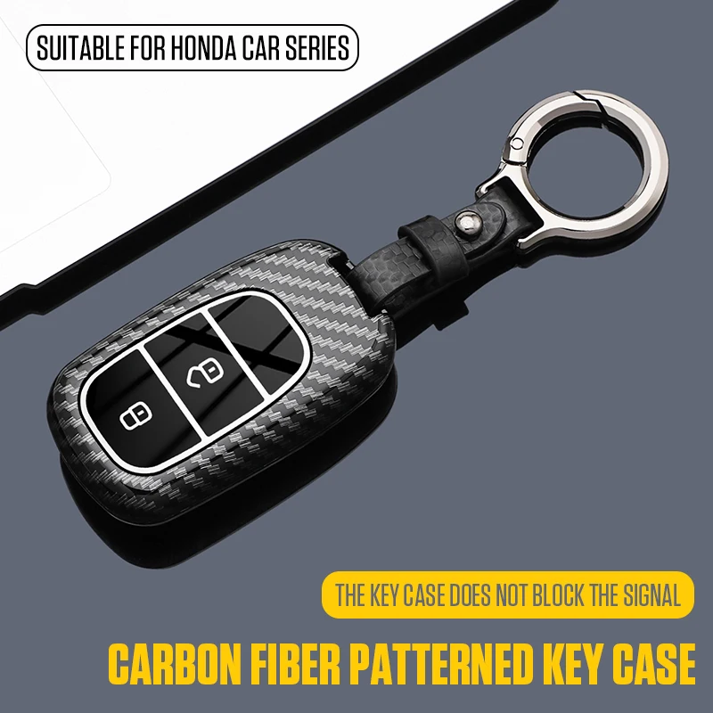 Car Key Cover Fits For Honda 11th‑gen Accord, 11th‑gen Civic, 2026 BREEZE, CR‑V, Integra, Inspire, XR‑V, Vezel Car Key Shell