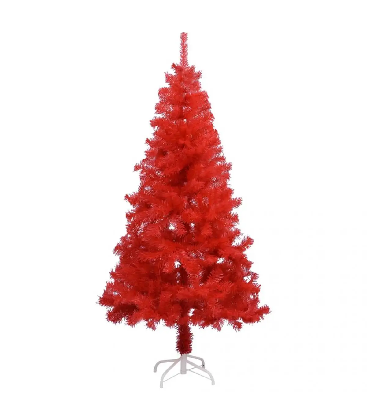 Christmas trees artificial Christmas tree with red PVC stand 150 cm