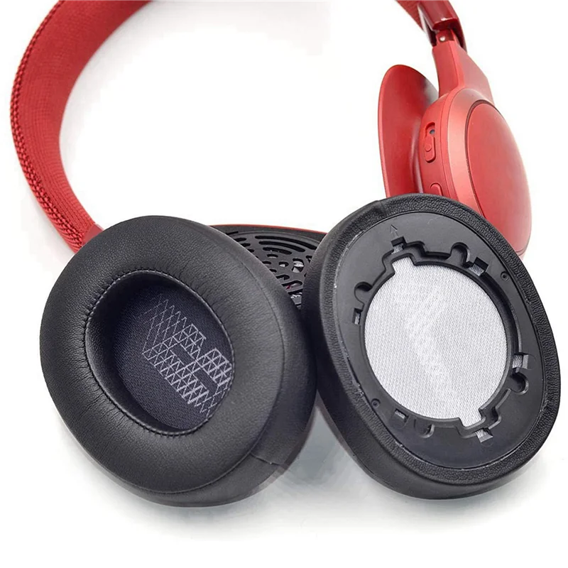 6X Live 500BT وسادات الأذن البديلة من الجلد البروتيني رغوة الذاكرة بطانة للأذن لسماعات الرأس اللاسلكية Live 500BT فوق الأذن