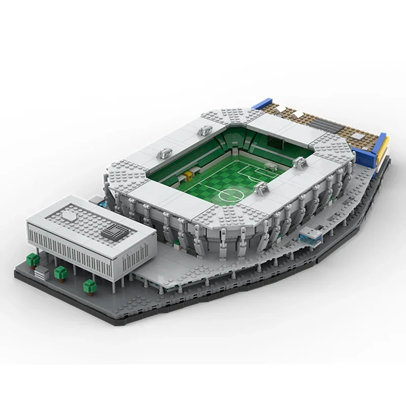 Moc Bausteine Street View Modell Saint Gallen Fußball Stadion Technologie Modulare Blöcke Geschenke Weihnachten Spielzeug DIY Montage