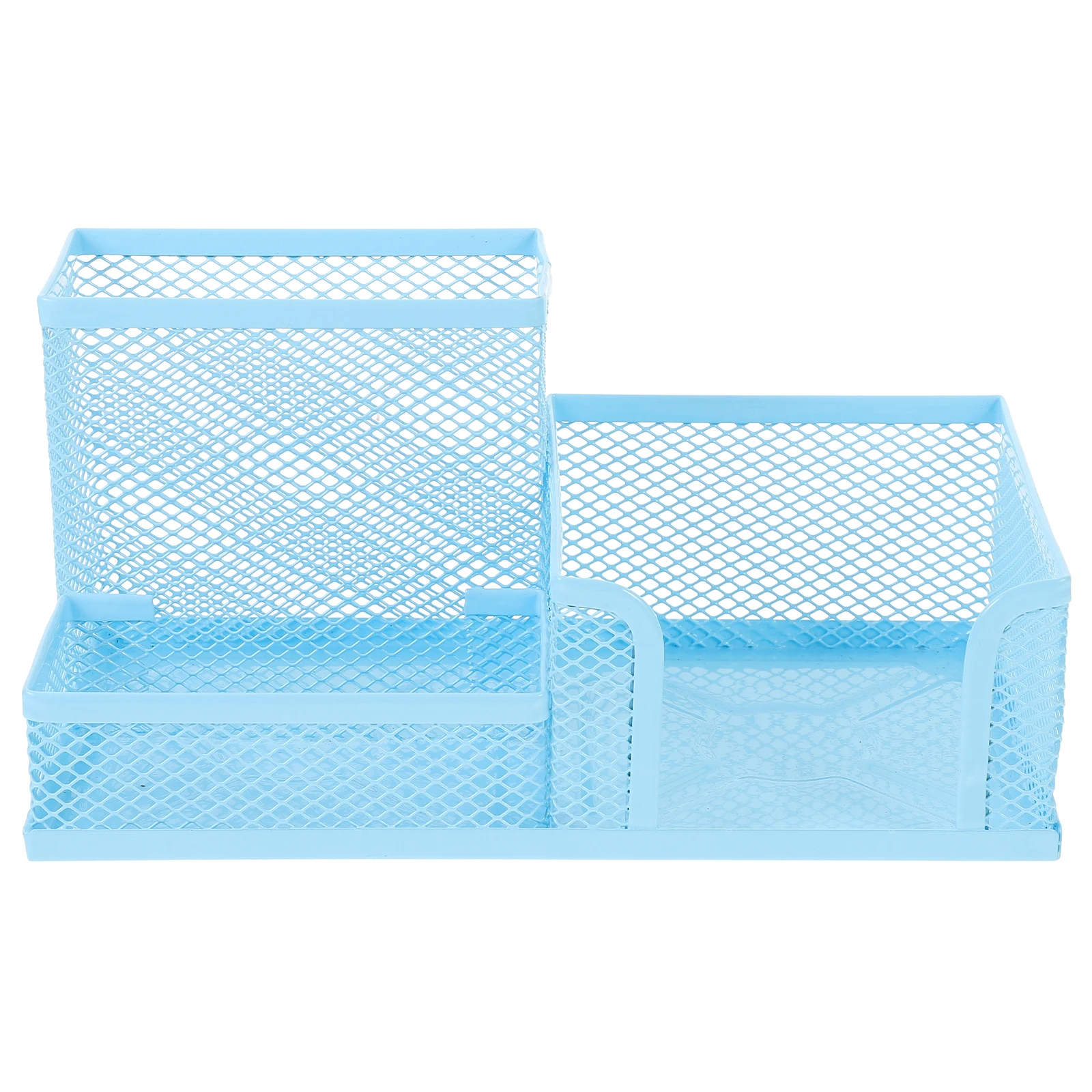 

Sturdy Metal Pen Holder For Desk Large Capacity Pencil Cup Office Stationery Organizer Brush Storage Container Mesh Desktop