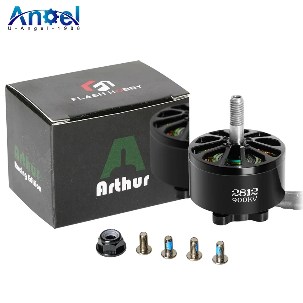 

4 Pieces FLASHHOBBY A2812 2812 900KV 3-6S Brushless Motor for RC Multirotor Airplane 7" 8" 9" FPV Long Range Drone Model Parts