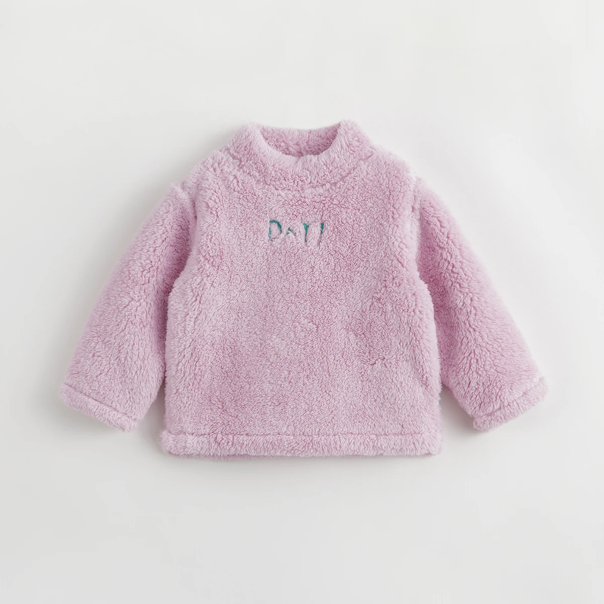 

MARC&JANIE Boys Girls Reversible Cotton Fleece Embroidered Letter Sweatshirt for Autumn & Winter 222003