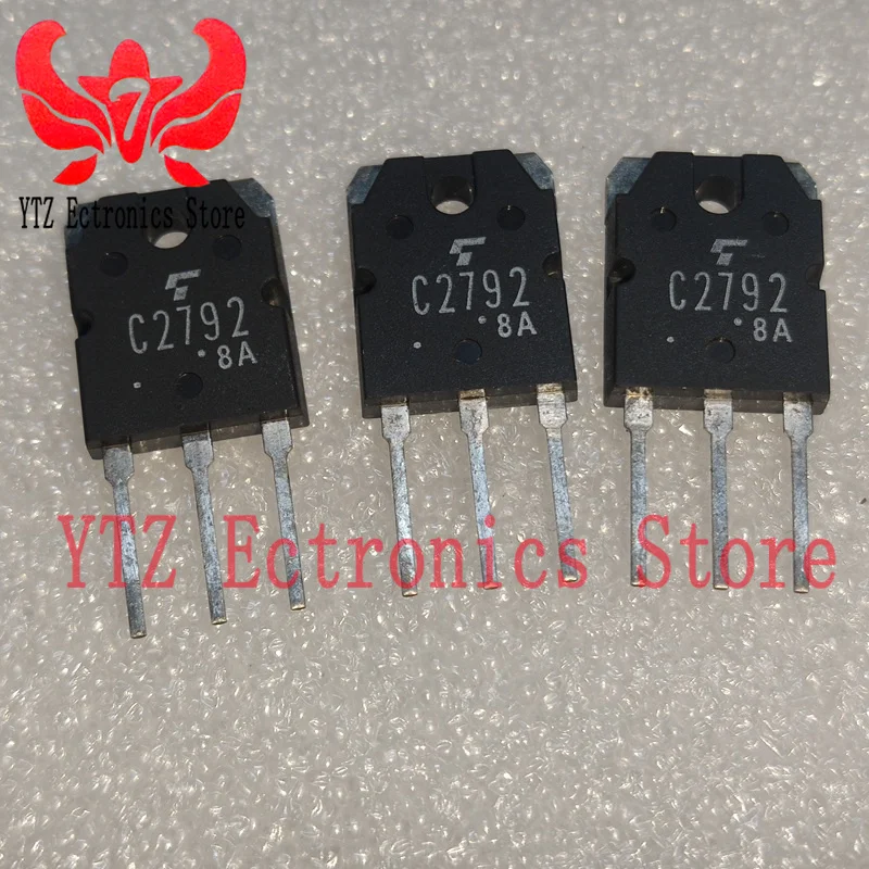 5PCS 2SC2792 C2792 TO-3P NPN power switch tube 2A850V IC Chipset