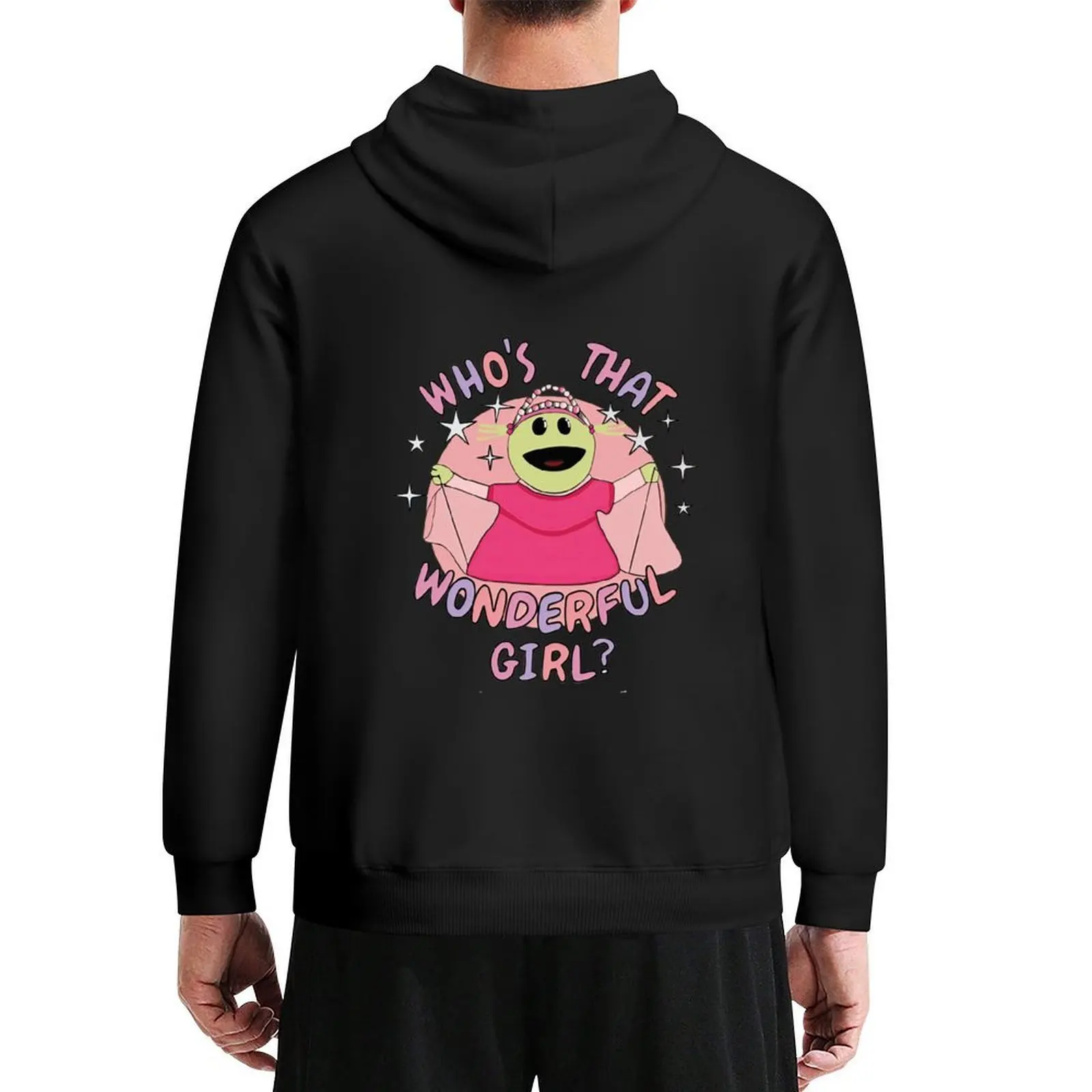 

Nanalan Who's that Wonderful Girl Peepo Hoodie blouse men's sweat-shirt set men's coat japanese hoodie