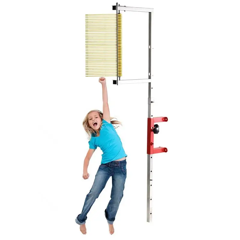 

Vertical Jumping Measuring Equipment Training Aid Vertical Jump Pole Adjustable Height Wall Mounted Vertical Challenger High