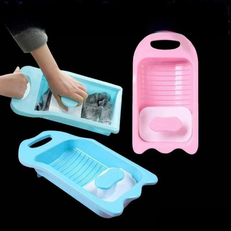 

LaZY Person Manual Clothes Board for Washing Socks Underwear Home Use Student Dormitory Portable Laundry Tool