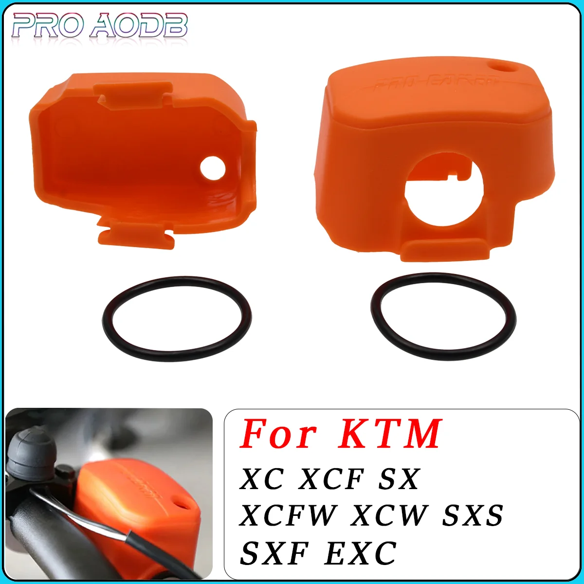

Motorcycle Brake Clutch Plastic Master Cylinder Protect Covers For KTM EXC SX SXF XC XCF XCW XCFW 2015-2023 125 250 350 450 530