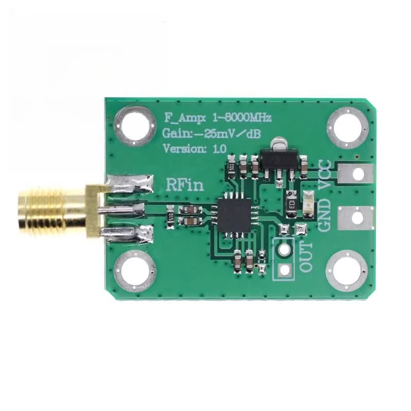 

Детектор логарифмической мощности AD8318 RF, 70 дБ, для измерения RSSI (1-8000 МГц)