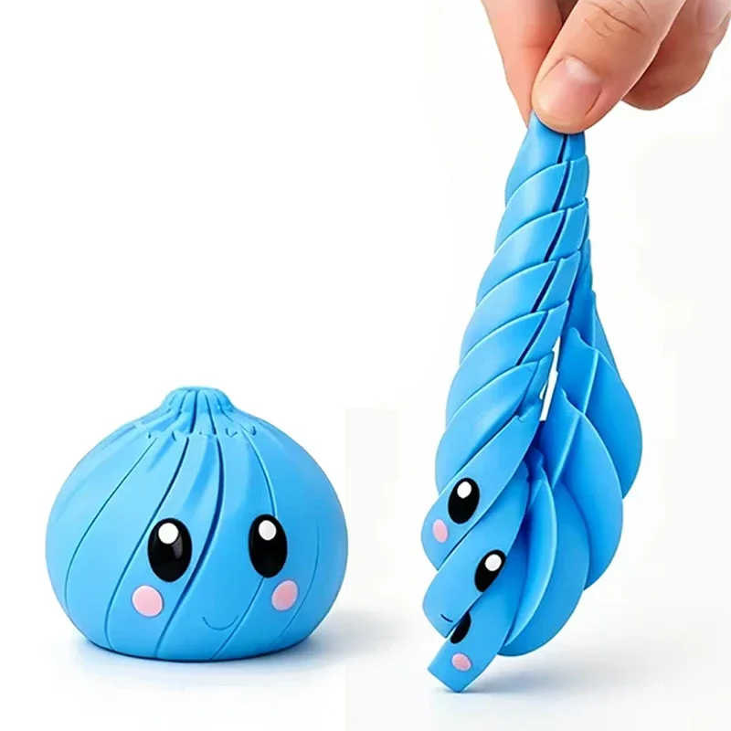 3D Printing Dumpling Sensory Toy, Deformable Twist Creative Stress Relief Gadget