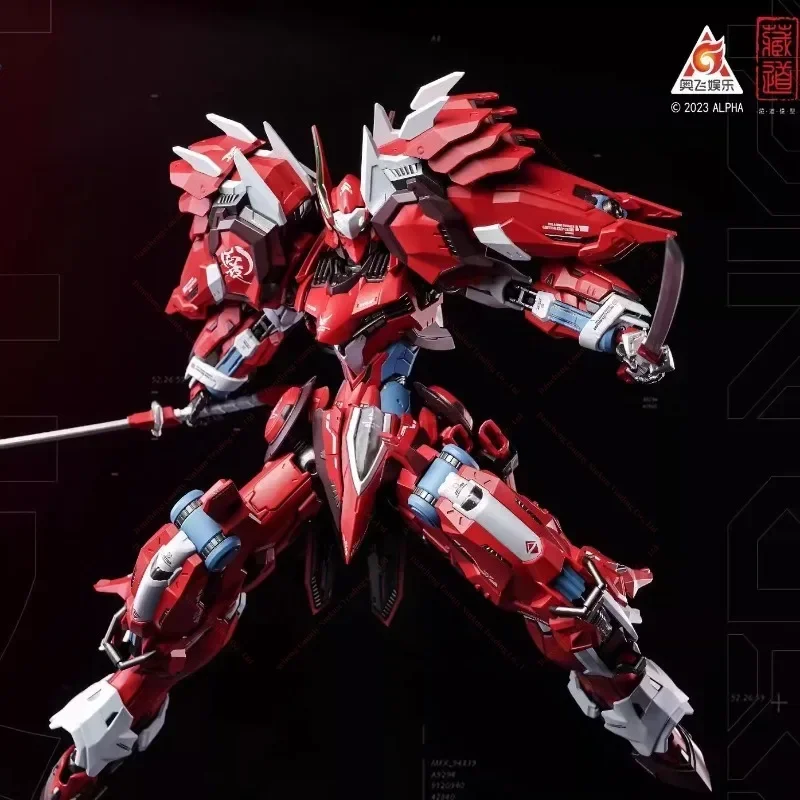 In Stock  The Latest Zangdao Model DSK-02 Unlimited Jaeger-Kaineng Red Night Dassak Mecha Movable Finished Product Toy