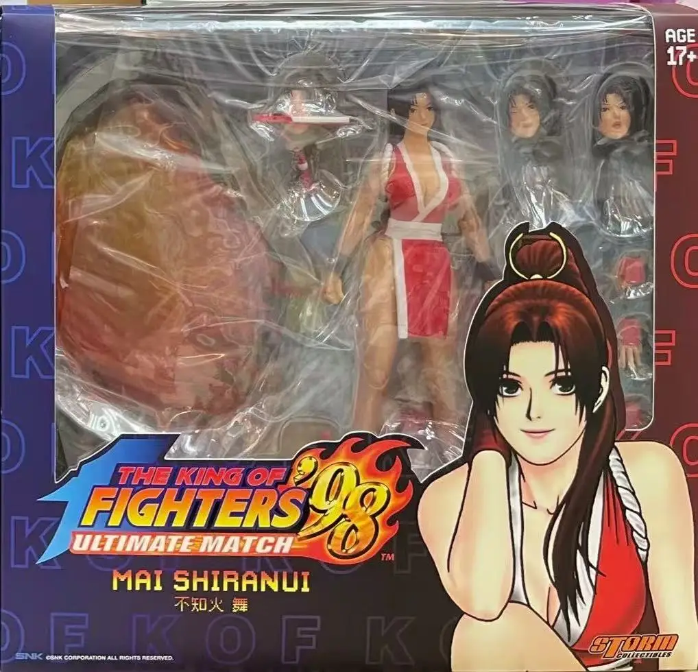 In Stock Storm Toys 1/12 Boxing King 98 Mai SHIRANUI I Don't Know Fire Dance SKKF07 Model Toy