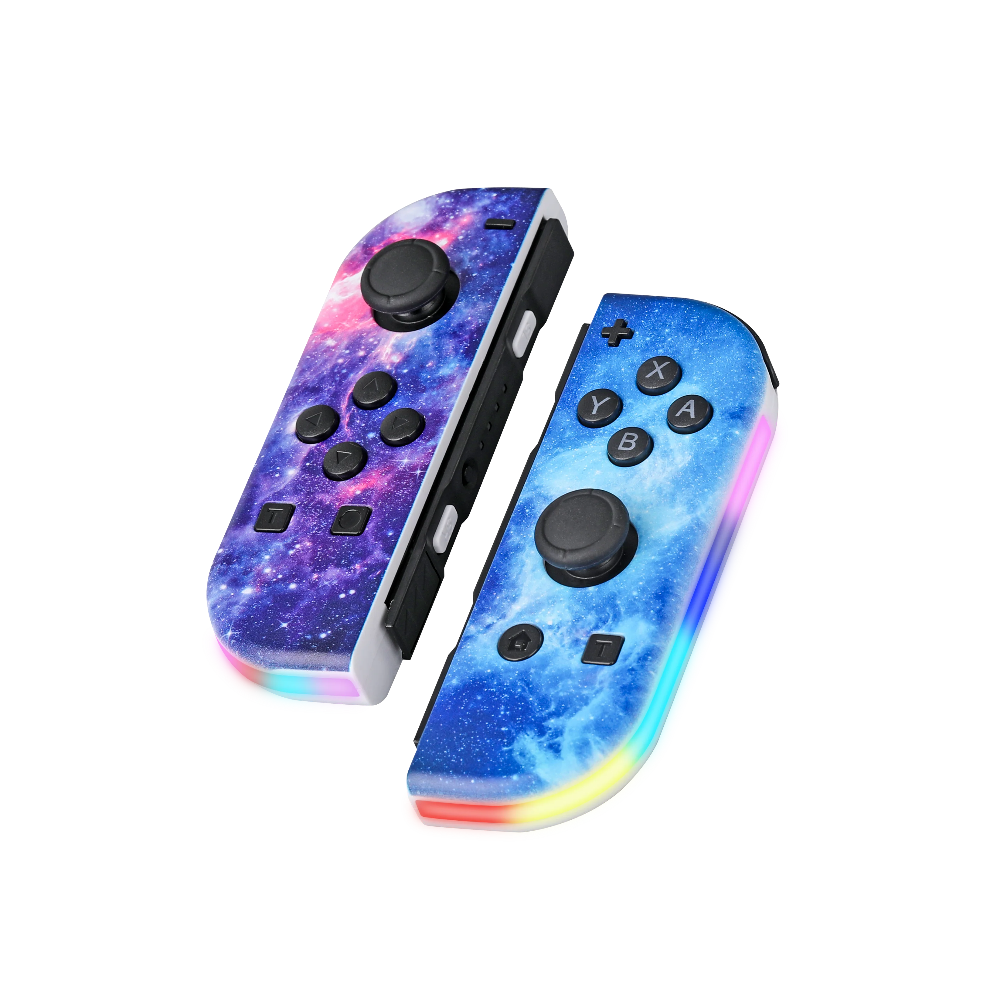 BT 5.2 Joy Controller RGB LED Switch L/R Joypad for Nintendo Switch/Lite/Oled JoyCon Gamepads Joystick with Dual Vibration