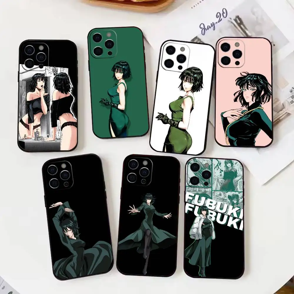 

Punch Man Fubuki Phone Case For iPhone 17, 16,15,14,13,12,11 X XR Plus,Others Soft Black Cover