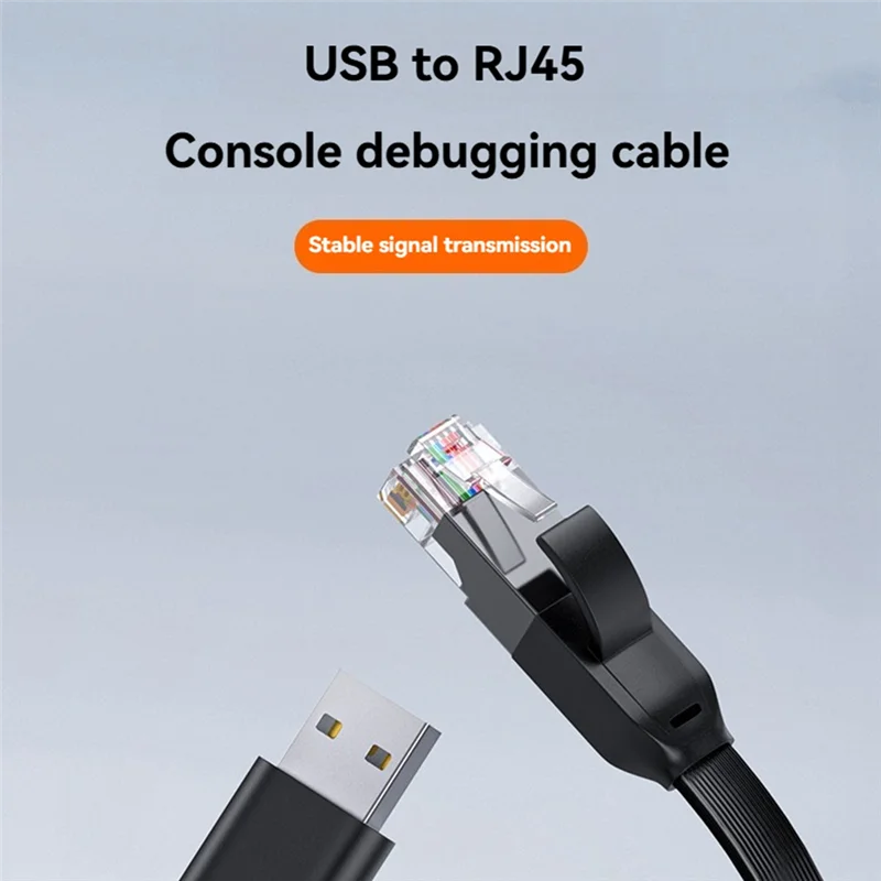 A13E-USB To RJ45 Console Cable RS232 Serial Adapter For Laptop Computer USB RJ45 8P8C Converter Console Cable