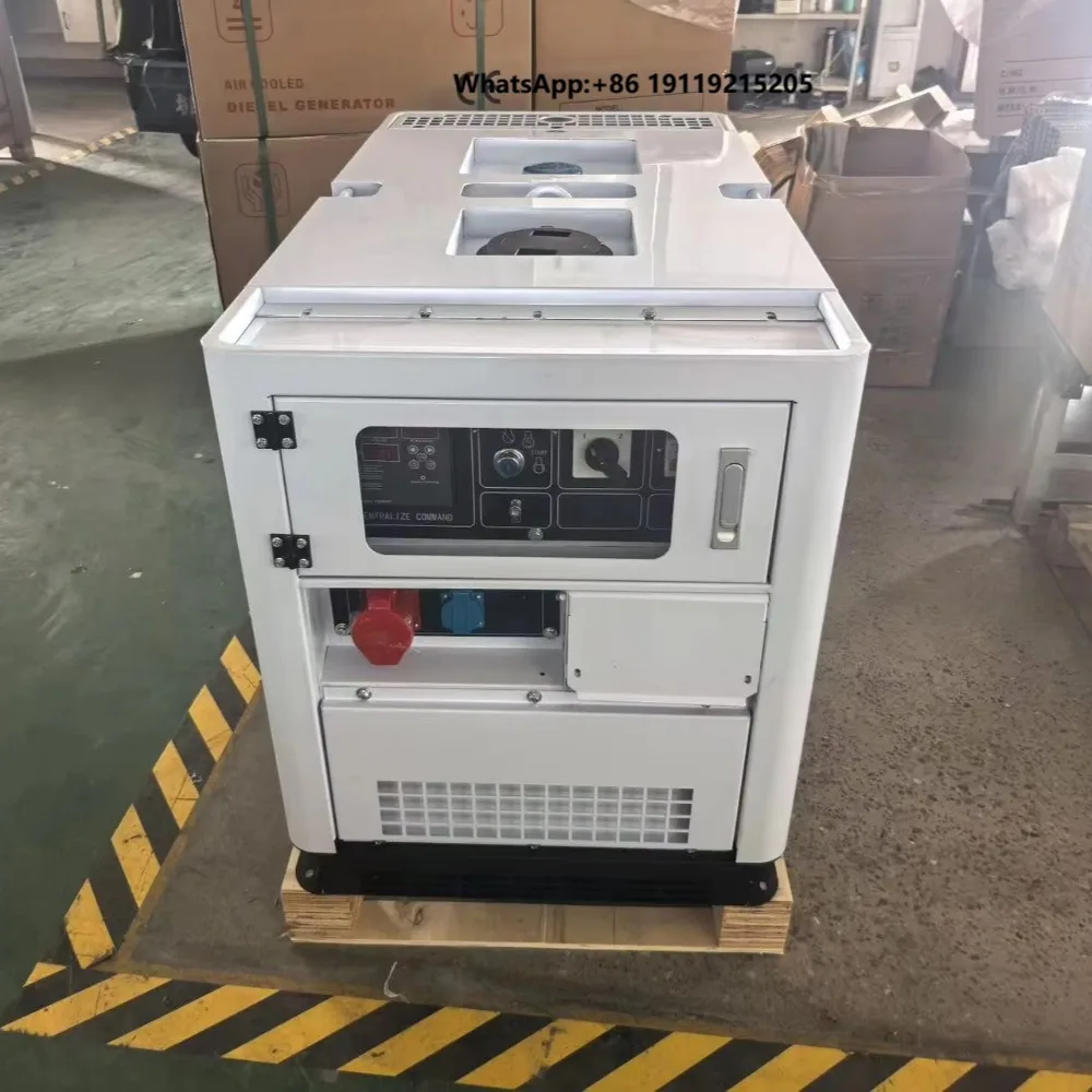 High Quality 30Kw Silent Generator Set Low Noise Soundproof Remote Start Portable Generator Set