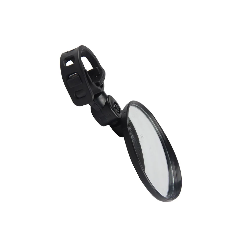 2Pcs Bike Rear View Mirror Universal Handlebar Mount Durable Lightweight Scratch Resistant 360 Rotate Reflective Safety