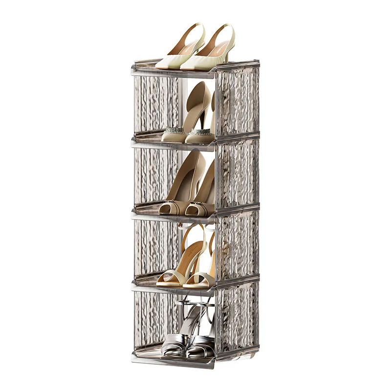 

Shoe Rack Multi-layer Assembly, Dust-proof Storage, Simple Shoe Rack, Entrance Entrance, Dormitory, Space-saving Transparent