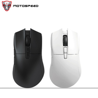 Motospeed Darmoshark N3 Gaming Mouse USB Bluetooth Wired 2.4GHz Wireless Mouse Optical Sensor PAW3395 26000DPI For Laptop Gamer