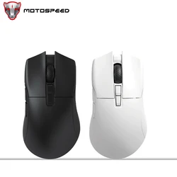 Motospeed Darmoshark N3 Gaming Mouse USB Bluetooth Wired 2.4GHz Wireless Mouse Optical Sensor PAW3395 26000DPI For Laptop Gamer