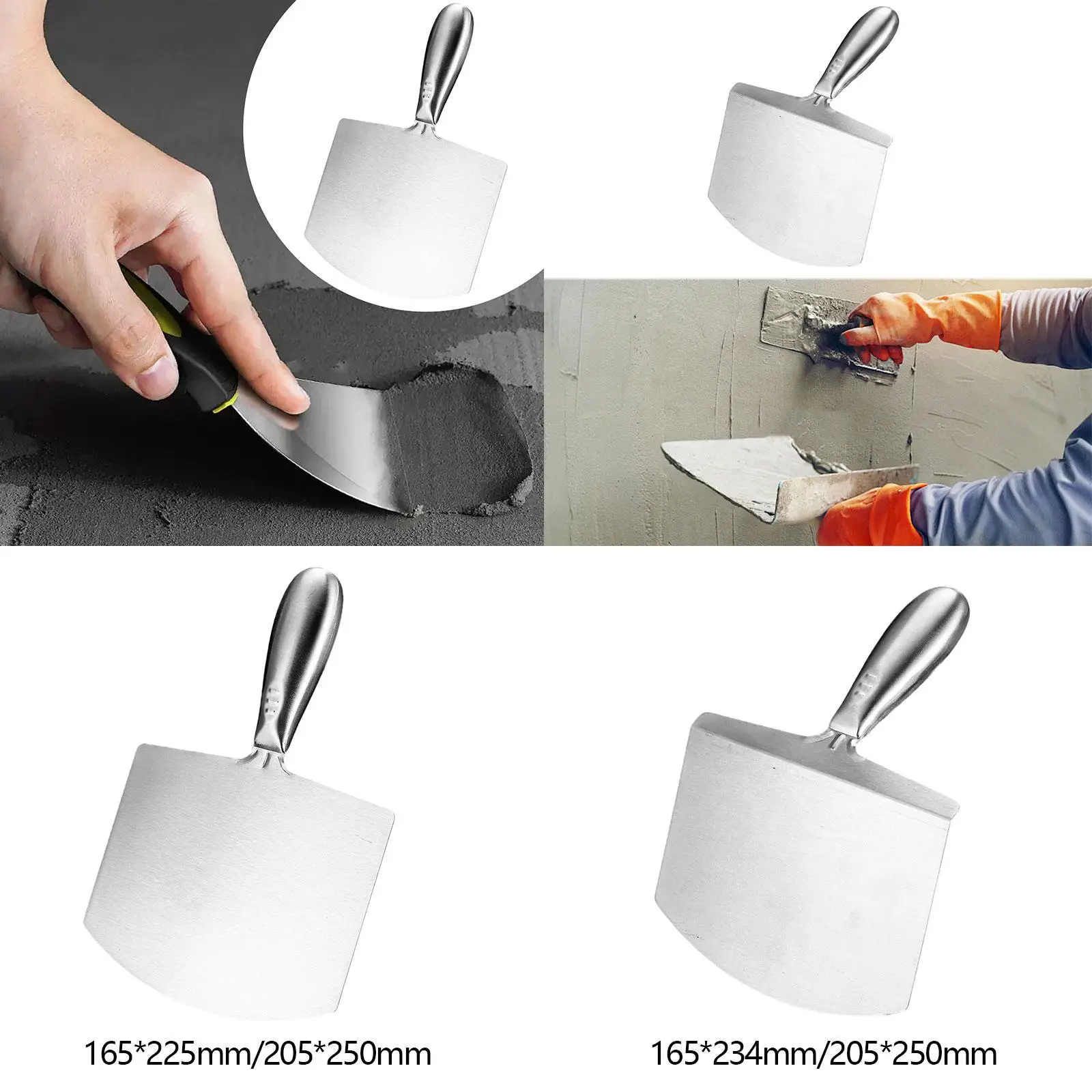 Stainless Steel Putty Knife Taping Knife Tool for Professional Plaster