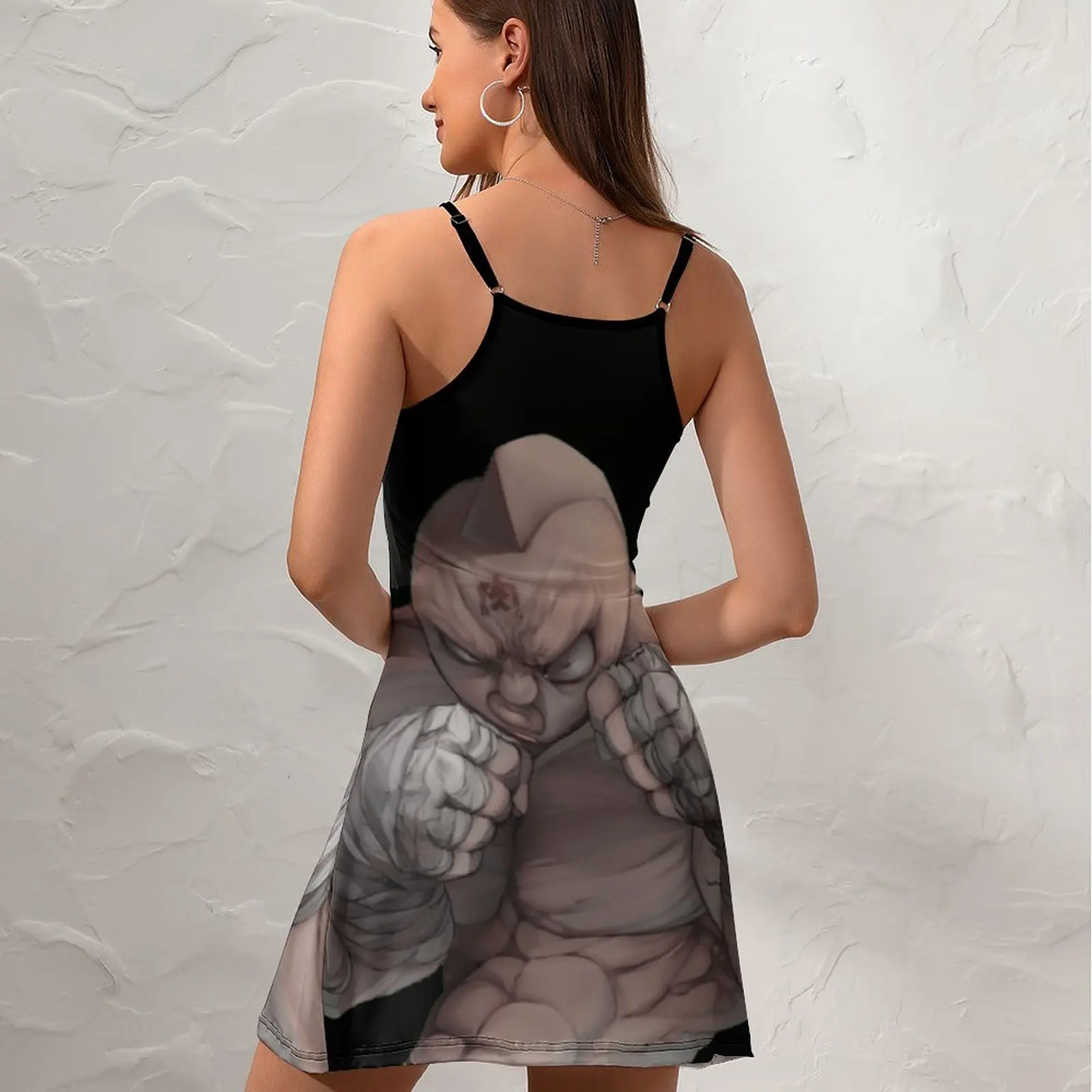 Exotic  Muscle Kinniku Kinnikuman  Women's Sling Dress Graphic Cocktails Woman's Clothing Dresses Novelty