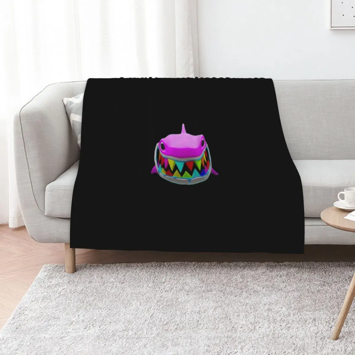 6ix9ine shark sticker gooba Stick Throw Blanket Comforter Summer halloween for winter Luxury Thicken For Sofa Thin Blankets