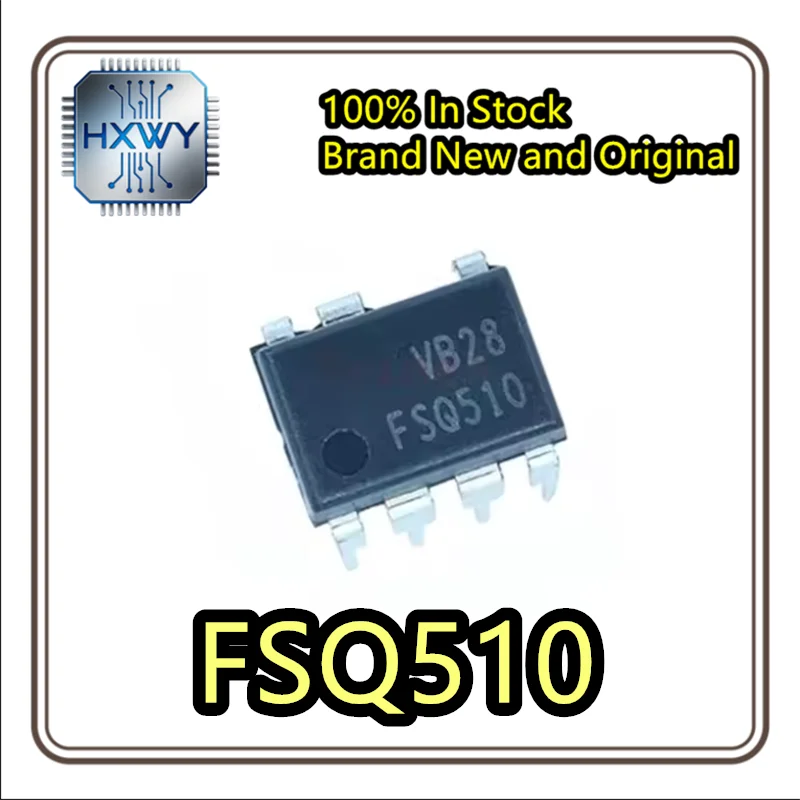 (3/10 pcs) FSQ510  DIP7 package  Brand new original  IC chip  Best-selling item  Stock running low Electronics
