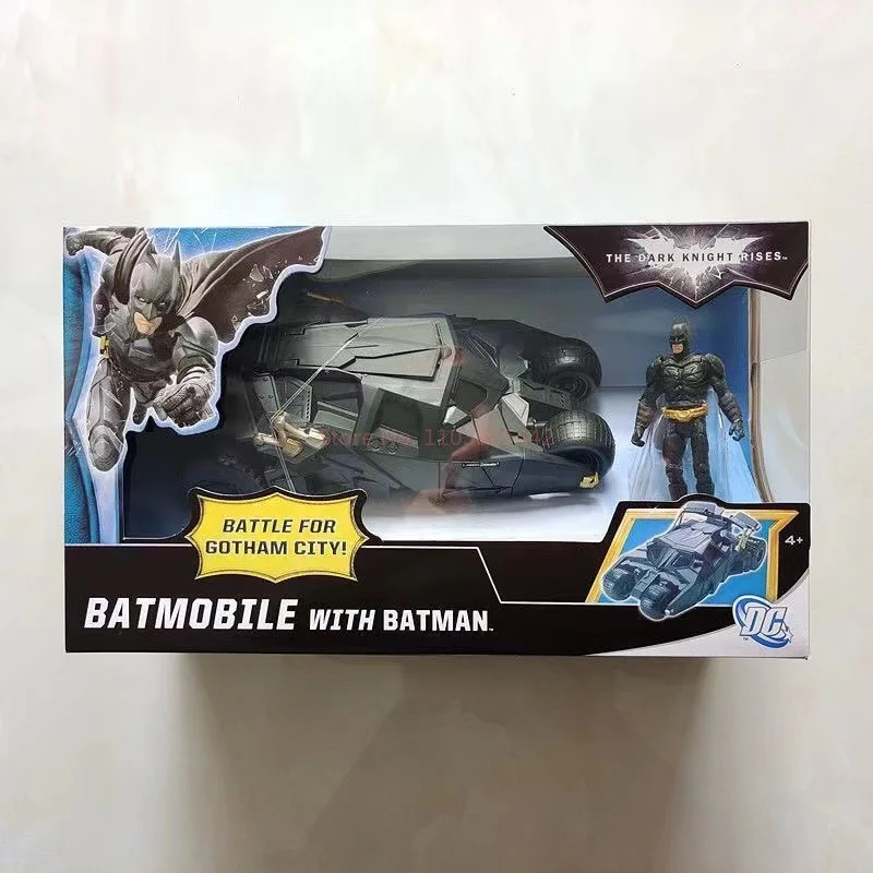 Nieuwe Batman Batmobile Tumbler Kinderspeelgoed Dc Justice League Action Figure Model Sculptuur Decoratie Jongens Verjaardagscadeau Collectible