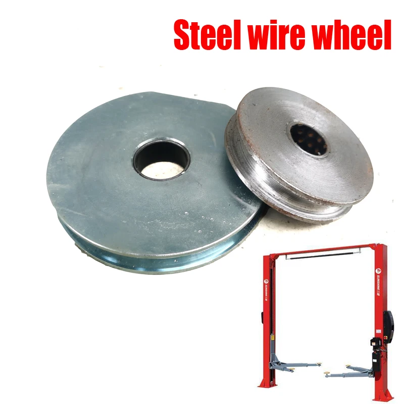 Car Lift Wire Wheel Lift Accessories Chain Wheel grooved concave wheel bearing wheel/crane/pulley/guide wheel wire rope