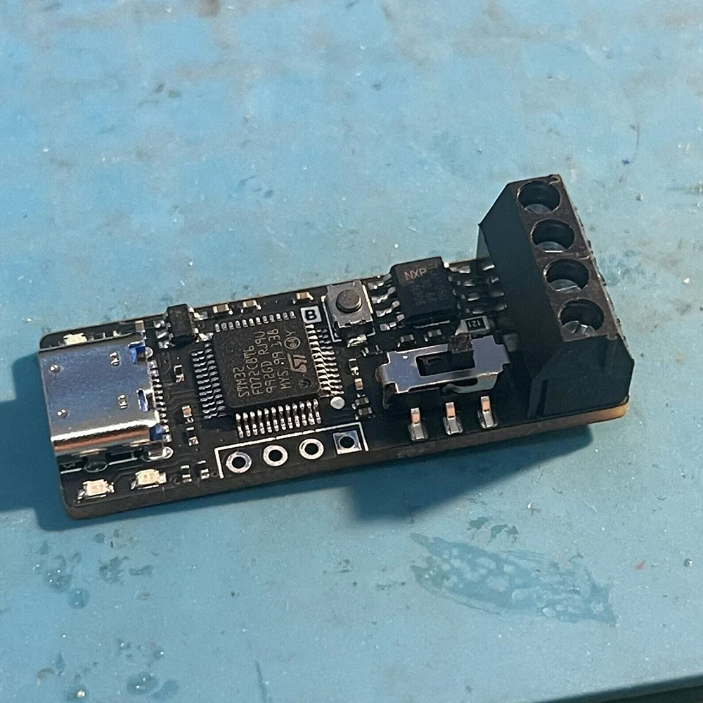 Imagem -03 - Canable Pro Tipo-c Usb para Can Transceiver Adaptador Transceiver Suporta Python-can Host Software de Computador Depurador Pcan Canable