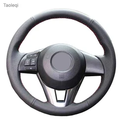 DIY Custom Artificial leather Car steering Wheel Cover For Mazda CX-5 CX5 Atenza 2014 New Mazda 3 CX-3 2016 Scion iA 2016