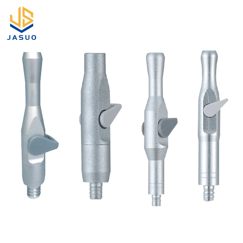 Adaptador de punta de pieza de mano, válvula Dental, eyector de Saliva, succión corta, fuerte y delicado